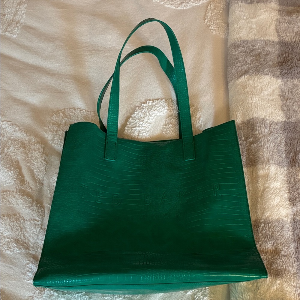 Ted Baker Emerald Green Tote Bag